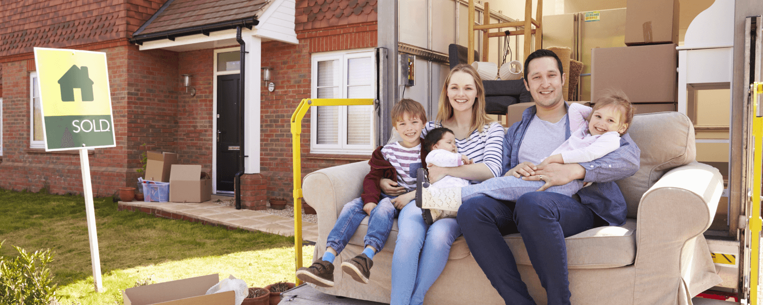 Happy Family Moving House Bristol